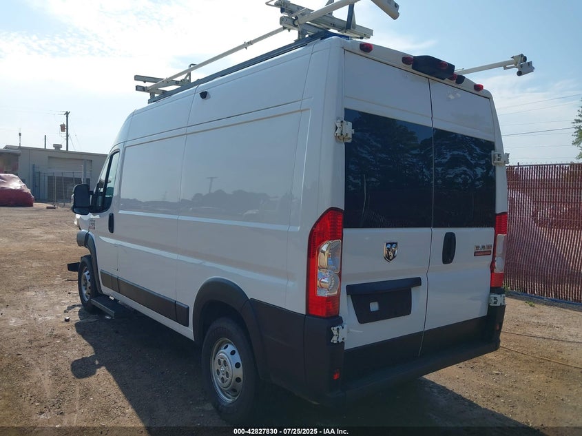 2022 Ram Promaster 1500 VIN 3C6LRVBG3NE113599 IAAI salvage auction — FRONT END, Salvage Title, sold $350 on 2026-07-09 (photo 3)