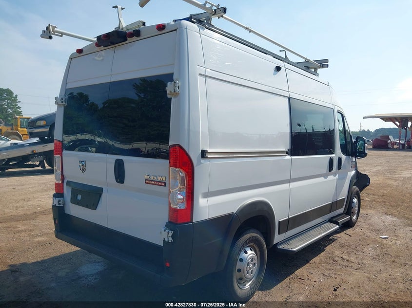 2022 Ram Promaster 1500 VIN 3C6LRVBG3NE113599 IAAI salvage auction — FRONT END, Salvage Title, sold $350 on 2026-07-09 (photo 4)