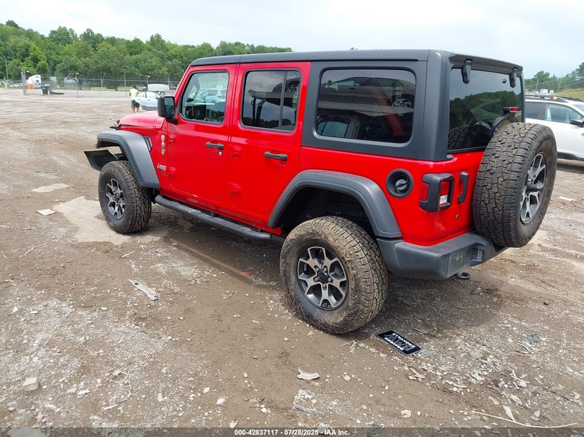 2019 Jeep Wrangler unlimited VIN 1C4HJXDGXKW586741 IAAI salvage auction — FRONT END, Salvage Title, sold $7,825 on 2026-08-26 (photo 3)