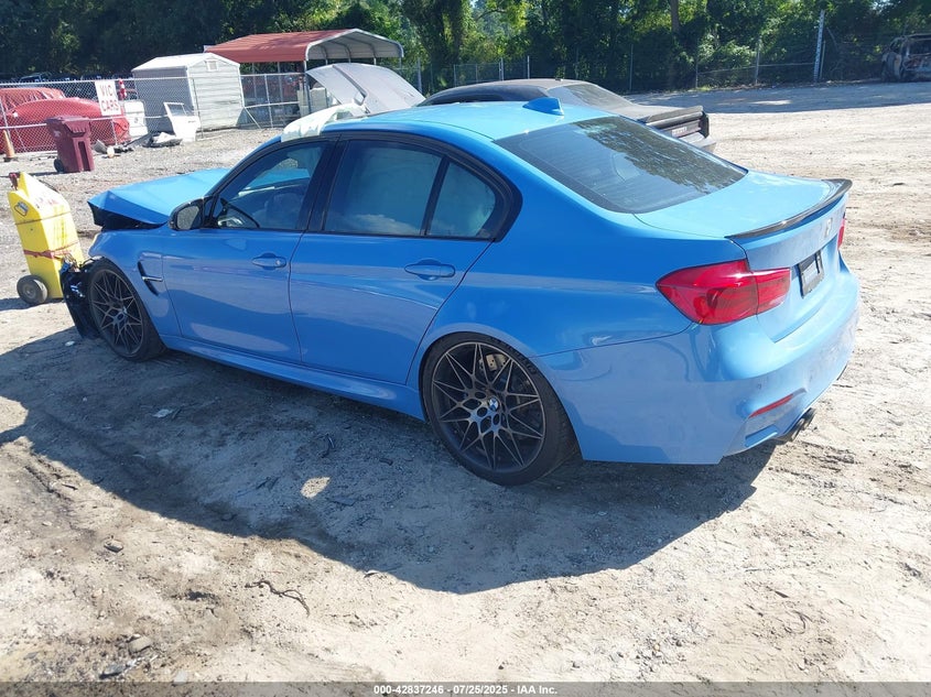2018 BMW M3 VIN WBS8M9C59J5J78621 IAAI salvage auction — FRONT END, Salvage (Georgia), sold $18,800 on 2026-08-28 (photo 3)