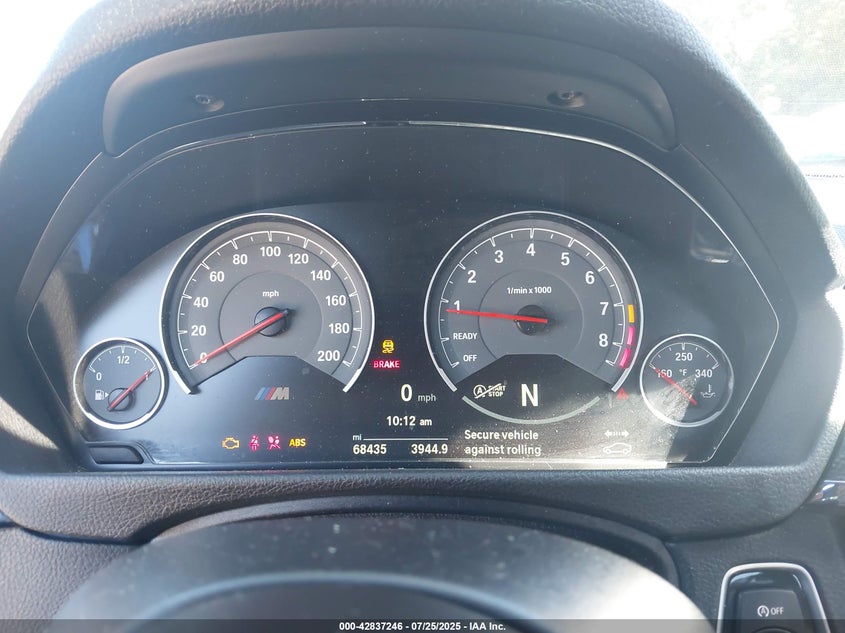 2018 BMW M3 VIN WBS8M9C59J5J78621 IAAI salvage auction — FRONT END, Salvage (Georgia), sold $18,800 on 2026-08-28 (photo 7)