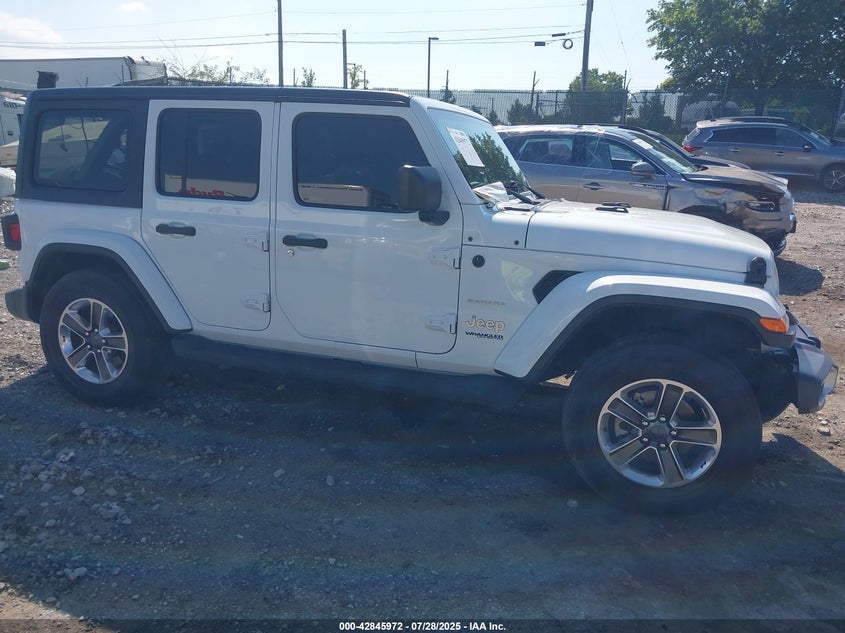 2020 Jeep Wrangler unlimited VIN 1C4HJXEN5LW339254 — IAAI salvage auction photo
