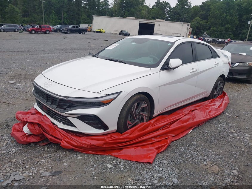 2024 Hyundai Elantra VIN KMHLS4DG2RU665943 IAAI salvage auction — REAR END, Salvage (Georgia), sold $3,600 on 2026-07-28 (photo 2)