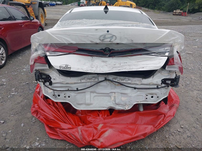 2024 Hyundai Elantra VIN KMHLS4DG2RU665943 IAAI salvage auction — REAR END, Salvage (Georgia), sold $3,600 on 2026-07-28 (photo 6)