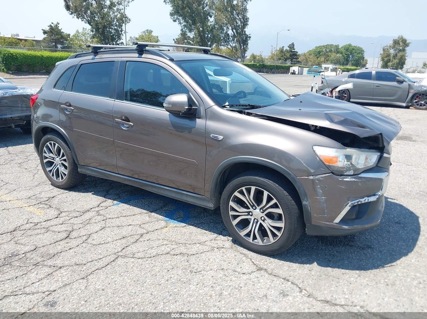 2017 Mitsubishi Outlander sport VIN JA4AP4AW7HZ019043 IAAI salvage auction — FRONT END, Salvage Title, sold $1,675 on 2026-07-07 (photo 1)