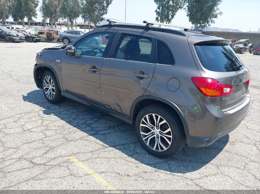 2017 Mitsubishi Outlander sport VIN JA4AP4AW7HZ019043 IAAI salvage auction — FRONT END, Salvage Title, sold $1,675 on 2026-07-07 (photo 3)