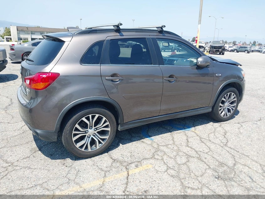 2017 Mitsubishi Outlander sport VIN JA4AP4AW7HZ019043 IAAI salvage auction — FRONT END, Salvage Title, sold $1,675 on 2026-07-07 (photo 4)