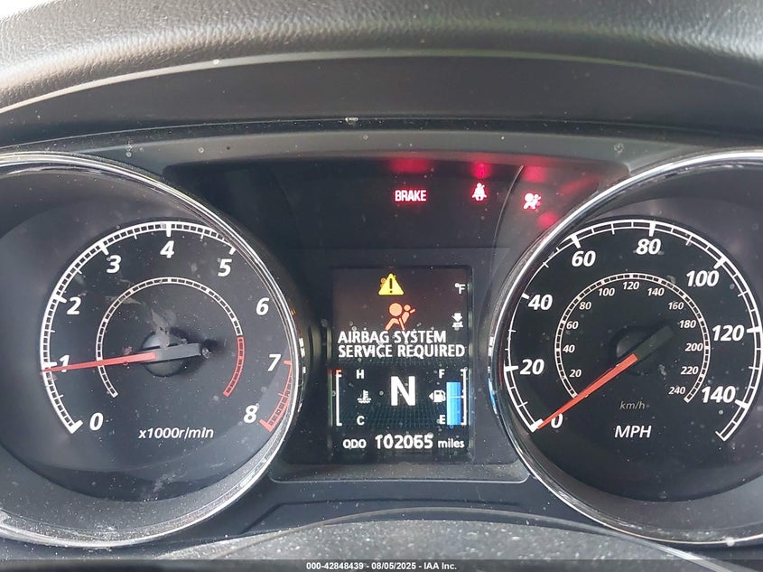 2017 Mitsubishi Outlander sport VIN JA4AP4AW7HZ019043 IAAI salvage auction — FRONT END, Salvage Title, sold $1,675 on 2026-07-07 (photo 7)