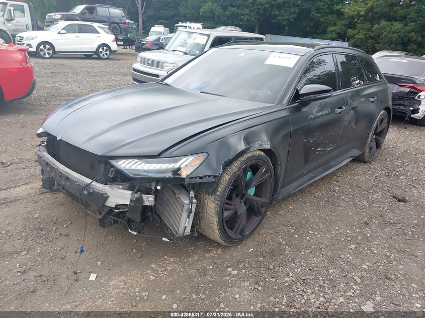 2021 Audi Rs6 avant VIN WUA1CBF20MN900439 IAAI salvage auction — FRONT END, Salvage Title, sold $36,450 on 2026-07-30 (photo 2)