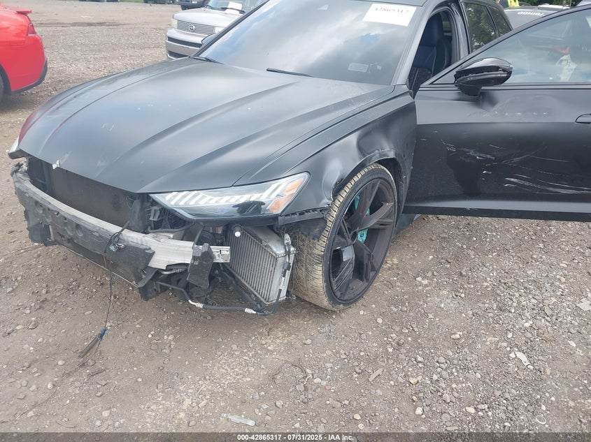 2021 Audi Rs6 avant VIN WUA1CBF20MN900439 IAAI salvage auction — FRONT END, Salvage Title, sold $36,450 on 2026-07-30 (photo 6)