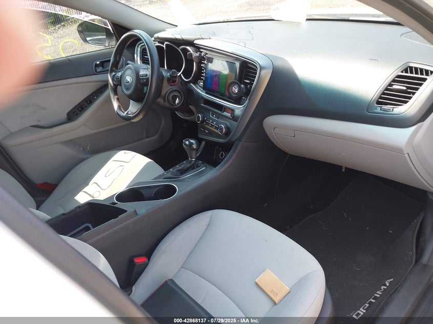 2015 Kia Optima VIN KNAGM4A76F5536613 IAAI salvage auction — UNKNOWN, Salvage Title, sold $75 on 2026-07-21 (photo 5)