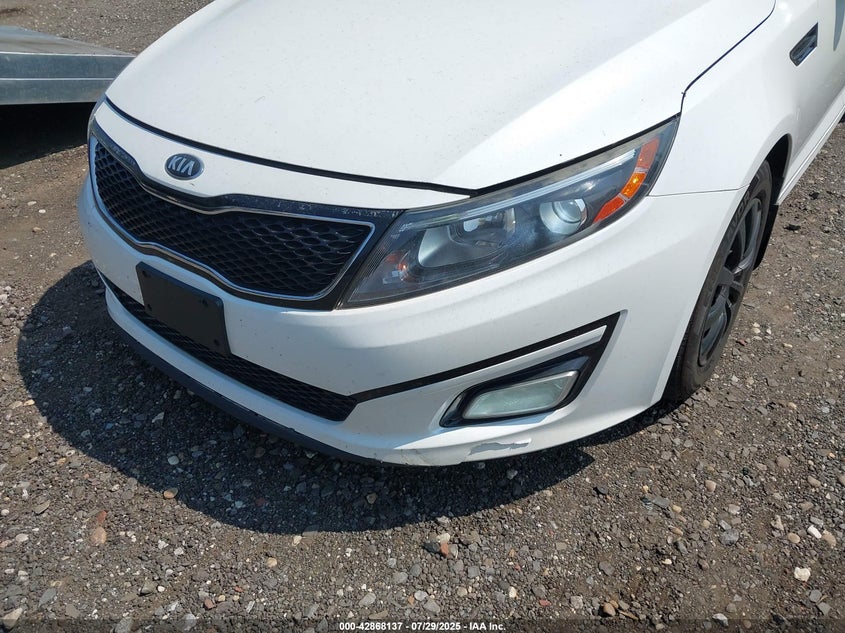 2015 Kia Optima VIN KNAGM4A76F5536613 IAAI salvage auction — UNKNOWN, Salvage Title, sold $75 on 2026-07-21 (photo 6)