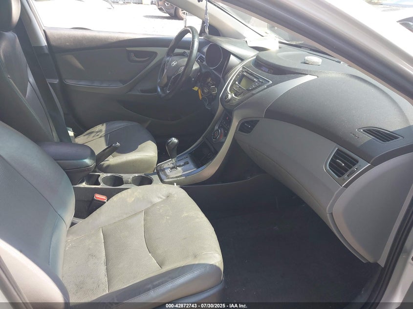 2013 Hyundai Elantra VIN KMHDH4AE8DU627356 IAAI salvage auction — THEFT, Salvage (Idaho), sold $775 on 2026-08-01 (photo 5)