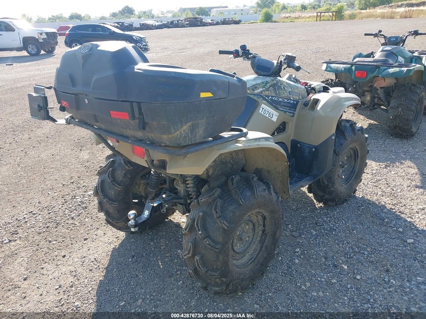 2019 Yamaha Yfm700 VIN 5Y4AMJ938KA100606 IAAI salvage auction — FRONT END, Original (Alaska), sold $3,600 on 2026-09-22 (photo 4)