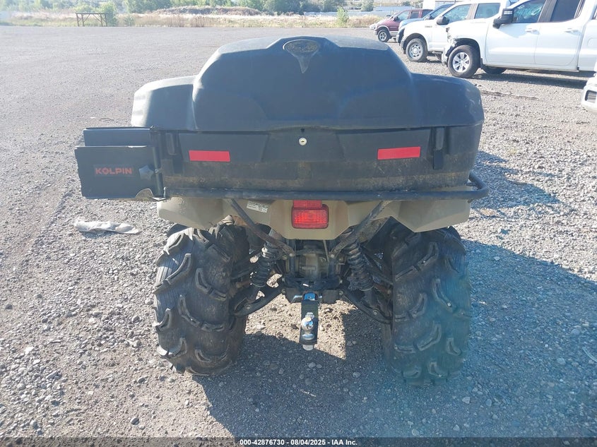 2019 Yamaha Yfm700 VIN 5Y4AMJ938KA100606 IAAI salvage auction — FRONT END, Original (Alaska), sold $3,600 on 2026-09-22 (photo 6)