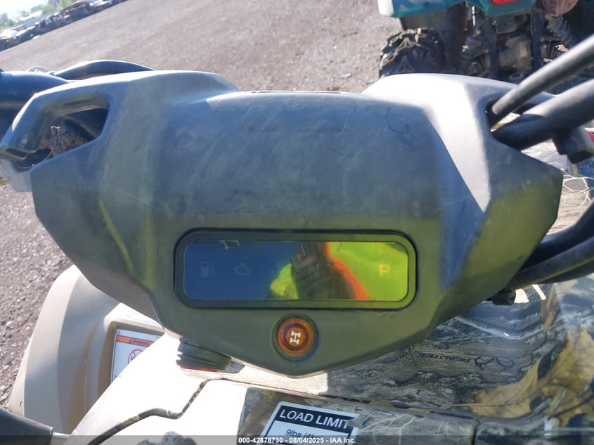 2019 Yamaha Yfm700 VIN 5Y4AMJ938KA100606 IAAI salvage auction — FRONT END, Original (Alaska), sold $3,600 on 2026-09-22 (photo 7)