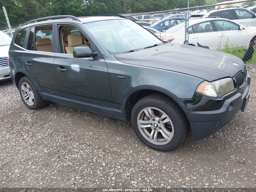 2006 BMW X3 VIN WBXPA93476WG91327 IAAI salvage auction — UNKNOWN, Bill Of Sale (New York), sold $450 on 2026-07-07 (photo 1)