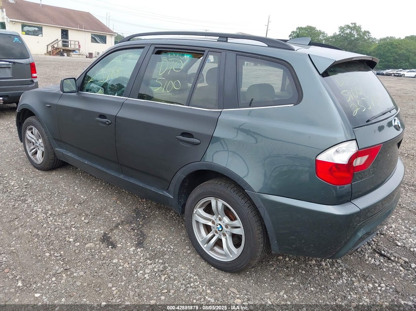 2006 BMW X3 VIN WBXPA93476WG91327 IAAI salvage auction — UNKNOWN, Bill Of Sale (New York), sold $450 on 2026-07-07 (photo 3)