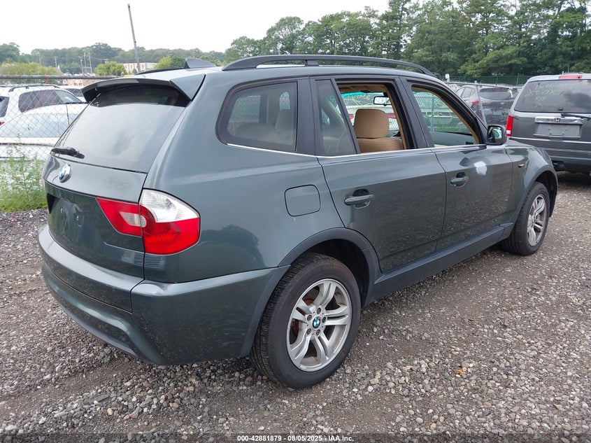 2006 BMW X3 VIN WBXPA93476WG91327 IAAI salvage auction — UNKNOWN, Bill Of Sale (New York), sold $450 on 2026-07-07 (photo 4)