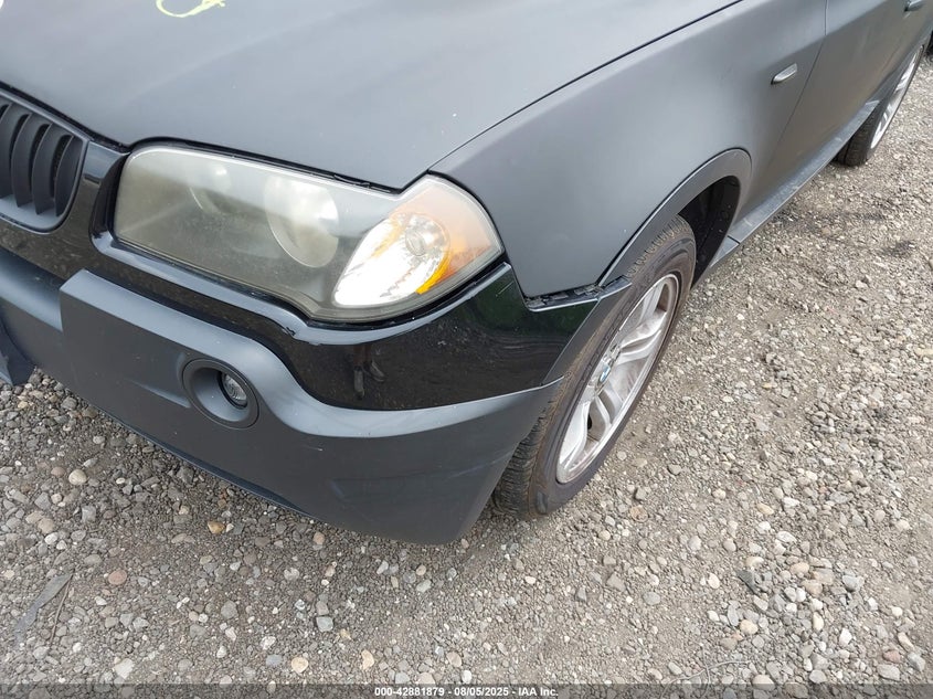 2006 BMW X3 VIN WBXPA93476WG91327 IAAI salvage auction — UNKNOWN, Bill Of Sale (New York), sold $450 on 2026-07-07 (photo 6)