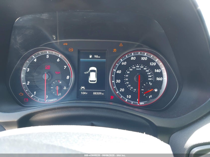 2019 Hyundai Veloster VIN KMHTH6AB1KU009399 IAAI salvage auction — FRONT END, Certificate Of Destruction (Florida), sold $1,100 on 2026-07-07 (photo 7)
