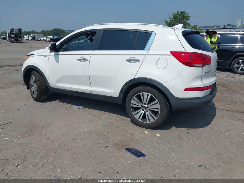 2016 Kia Sportage VIN KNDPCCAC1G7808181 IAAI salvage auction — RIGHT SIDE, Salvage Title, sold $1,050 on 2026-07-10 (photo 3)