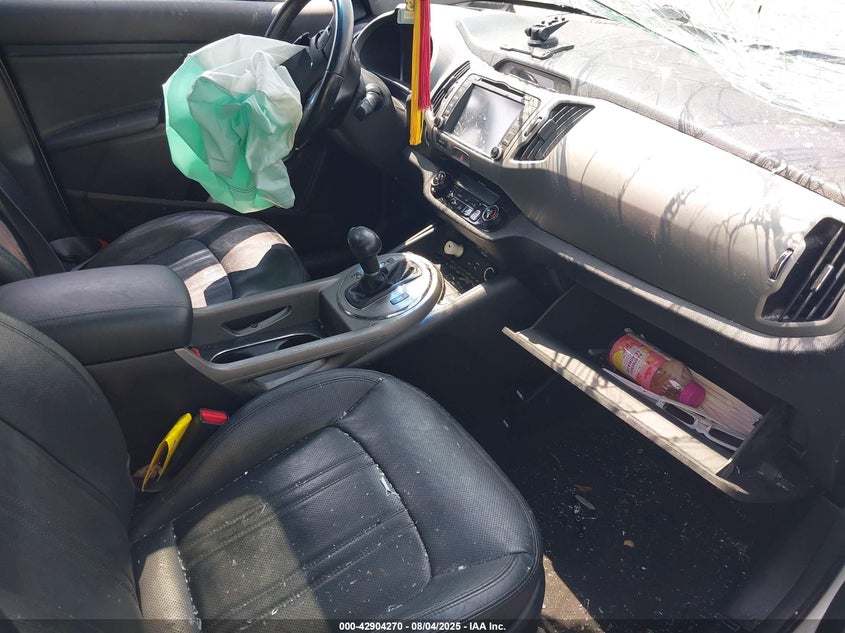 2016 Kia Sportage VIN KNDPCCAC1G7808181 IAAI salvage auction — RIGHT SIDE, Salvage Title, sold $1,050 on 2026-07-10 (photo 5)