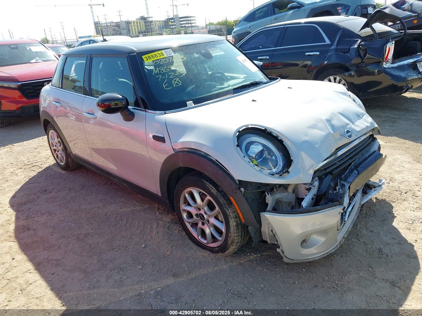 2020 Mini Cooper VIN WMWXU7C02L2M86971 IAAI salvage auction — FRONT END, Original (Texas), sold $2,200 on 2026-07-20 (photo 1)