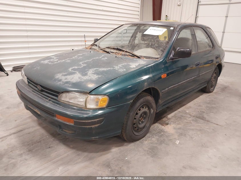1993 Subaru Impreza VIN JF1GF244XPH811005 IAAI salvage auction — MECHANICAL, Bill Of Sale (Colorado), sold $150 on 2026-07-29 (photo 2)