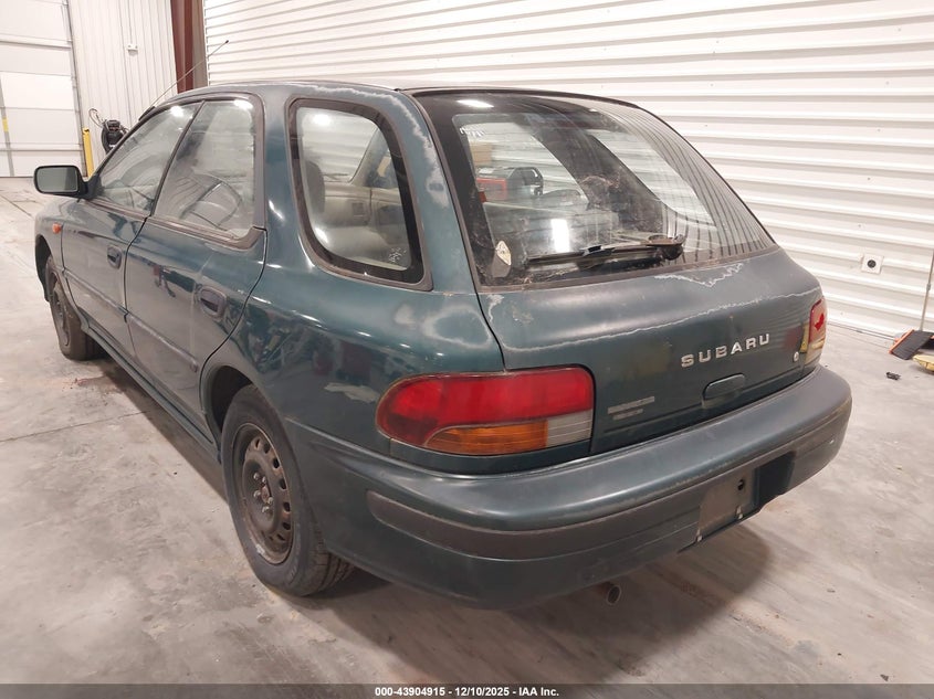 1993 Subaru Impreza VIN JF1GF244XPH811005 IAAI salvage auction — MECHANICAL, Bill Of Sale (Colorado), sold $150 on 2026-07-29 (photo 3)