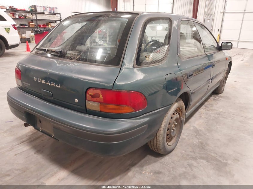 1993 Subaru Impreza VIN JF1GF244XPH811005 IAAI salvage auction — MECHANICAL, Bill Of Sale (Colorado), sold $150 on 2026-07-29 (photo 4)