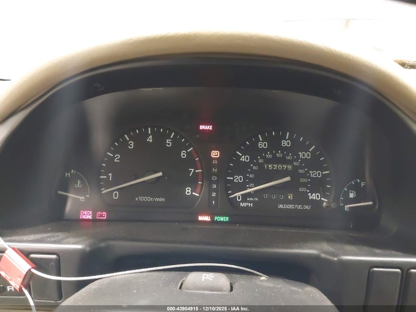1993 Subaru Impreza VIN JF1GF244XPH811005 IAAI salvage auction — MECHANICAL, Bill Of Sale (Colorado), sold $150 on 2026-07-29 (photo 7)