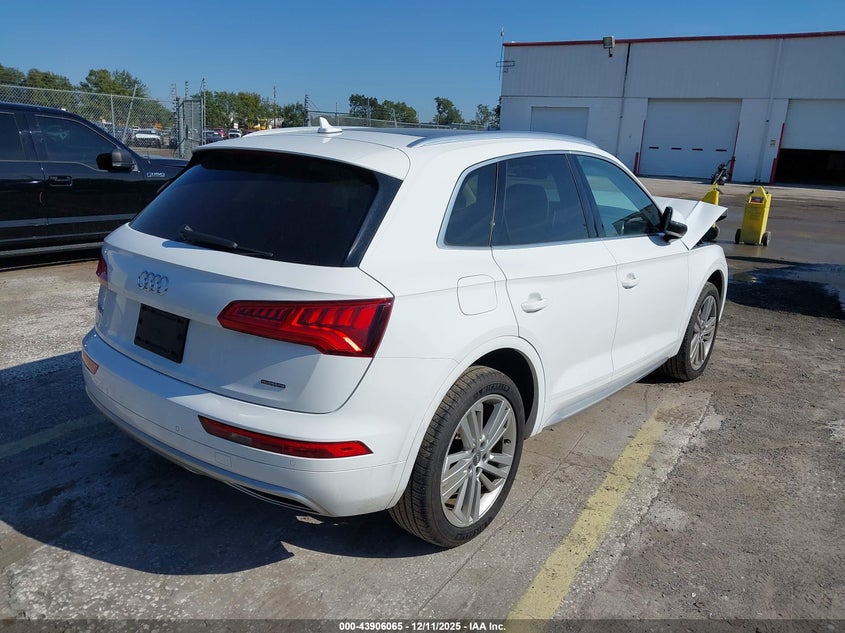 2019 Audi Q5 VIN WA1BNAFY7K2075020 IAAI salvage auction — FRONT END, Other, sold $5,875 on 2026-07-22 (photo 4)