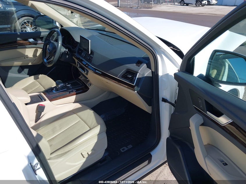 2019 Audi Q5 VIN WA1BNAFY7K2075020 IAAI salvage auction — FRONT END, Other, sold $5,875 on 2026-07-22 (photo 5)