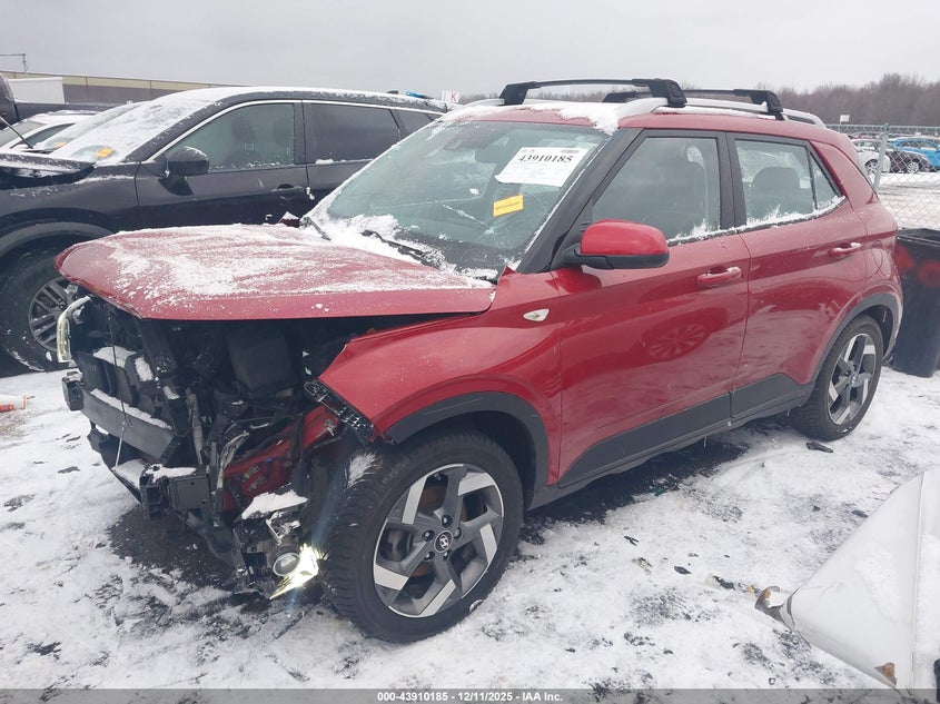 2022 Hyundai Venue VIN KMHRC8A37NU143593 IAAI salvage auction — FRONT END, Original (Ohio), sold $2,150 on 2026-07-14 (photo 2)
