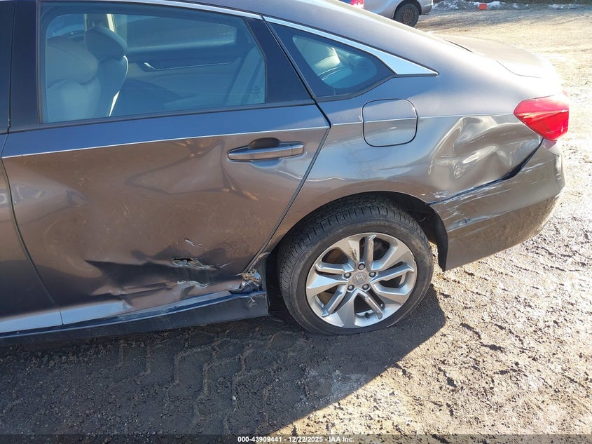 2018 Honda Accord VIN 1HGCV1F14JA252335 IAAI salvage auction — LEFT REAR, Salvage Title, sold $5,275 on 2026-09-25 (photo 6)