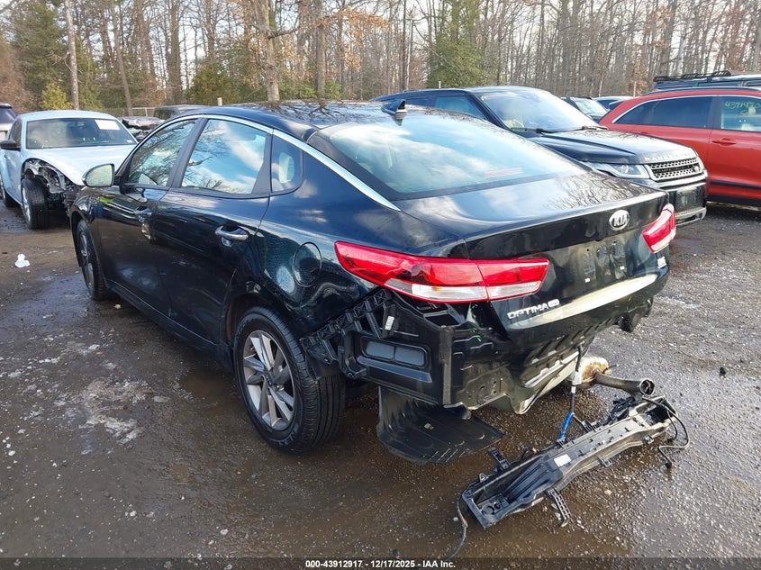 2020 Kia Optima VIN 5XXGT4L35LG403428 IAAI salvage auction — REAR END, Other, sold $1,300 on 2026-07-17 (photo 3)