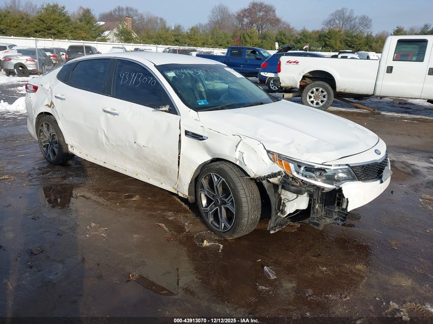2016 Kia Optima VIN KNAGT4L35G5071210 IAAI salvage auction — ROLLOVER, Salvage (Indiana), sold $750 on 2026-07-07 (photo 1)