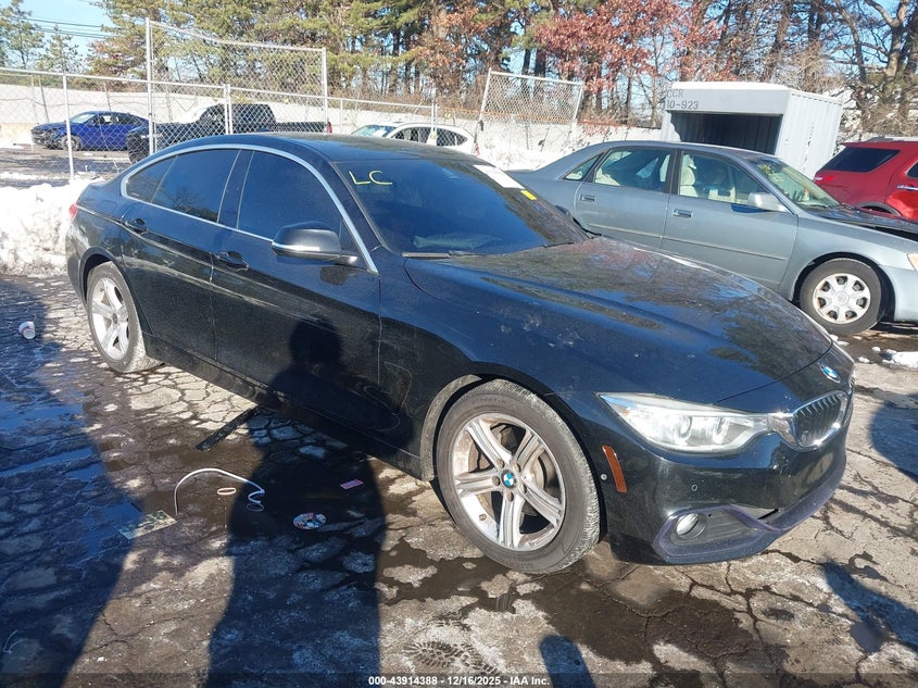 2017 BMW 4 series VIN WBA4F7C35HG788661 IAAI salvage auction — UNKNOWN, Salvage (Pennsylvania), sold $4,000 on 2026-07-14 (photo 1)