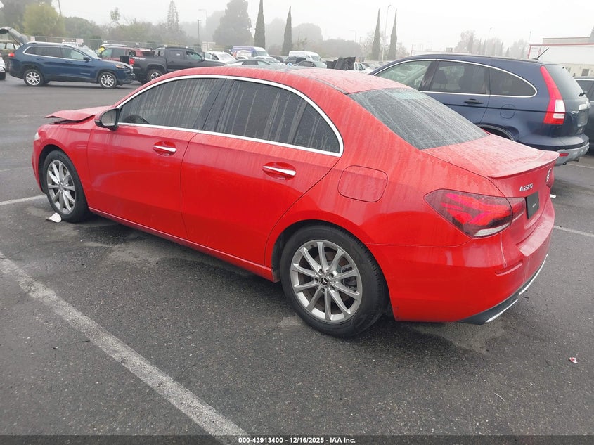 2020 Mercedes-benz VIN WDD3G4EB7LW038536 IAAI salvage auction — FRONT END, Salvage Title, sold $25 on 2026-07-30 (photo 3)