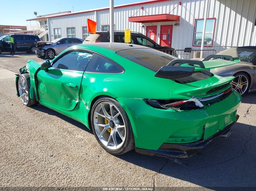 2022 Porsche 911 VIN WP0AC2A93NS269531 IAAI salvage auction — LEFT FRONT, Salvage Title, sold $134,000 on 2026-08-31 (photo 3)