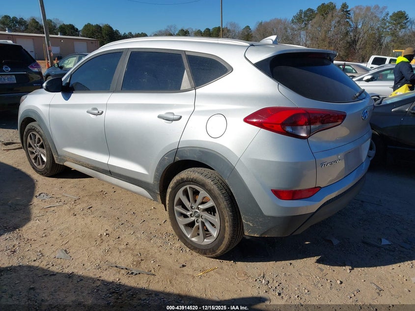 2018 Hyundai Tucson VIN KM8J33A45JU756055 IAAI salvage auction — THEFT, Salvage (North Carolina), sold $1,350 on 2026-07-27 (photo 3)