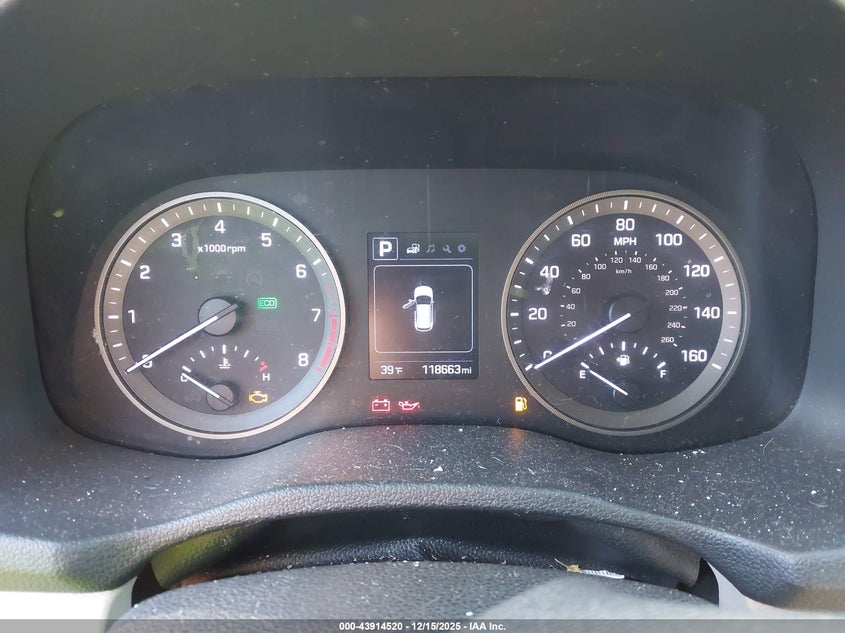 2018 Hyundai Tucson VIN KM8J33A45JU756055 IAAI salvage auction — THEFT, Salvage (North Carolina), sold $1,350 on 2026-07-27 (photo 7)