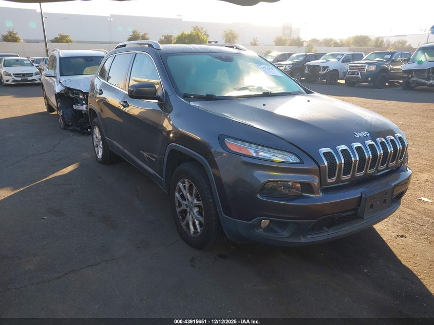 2016 Jeep Cherokee VIN 1C4PJMCB8GW311098 IAAI salvage auction — MECHANICAL, Other, sold $1,575 on 2026-08-14 (photo 1)