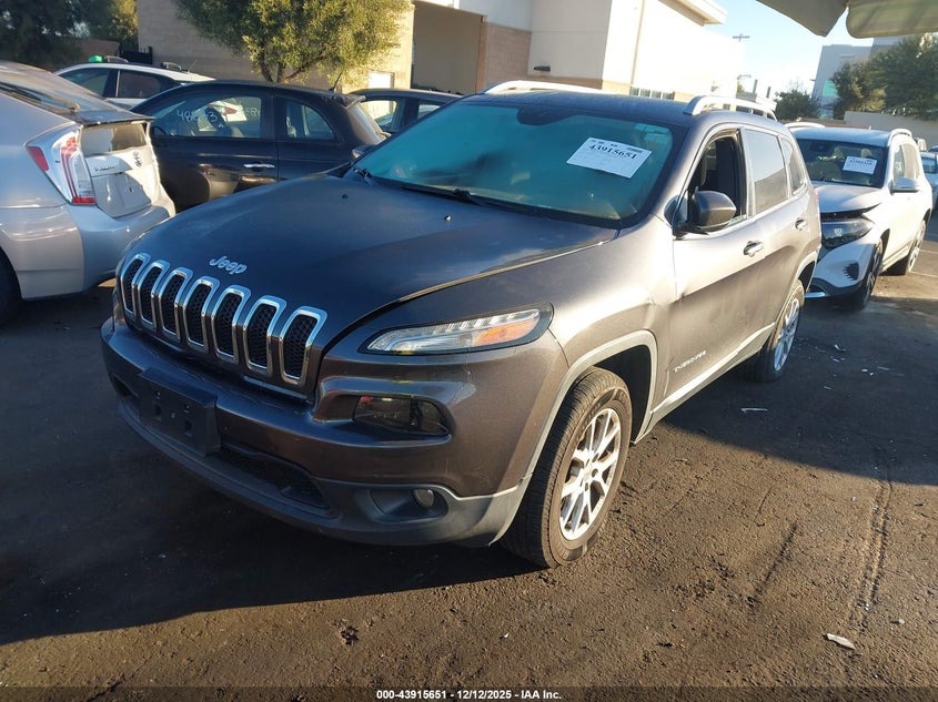 2016 Jeep Cherokee VIN 1C4PJMCB8GW311098 IAAI salvage auction — MECHANICAL, Other, sold $1,575 on 2026-08-14 (photo 2)