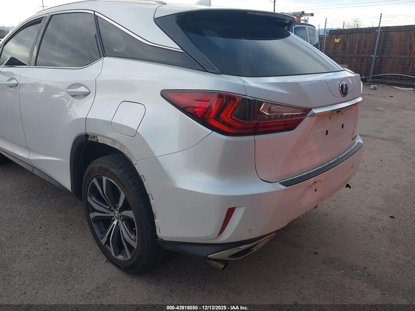 2017 Lexus Rx 350 VIN JTJBZMCA9H2027706 IAAI salvage auction — REAR END, Salvage (Colorado), sold $13,200 on 2026-07-14 (photo 6)