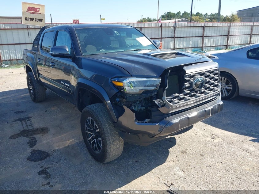 2023 Toyota Tacoma VIN 3TMCZ5AN7PM608924 IAAI salvage auction — Front End, Salvage (Texas), sold $9,500 on 2026-02-04 (photo 1)