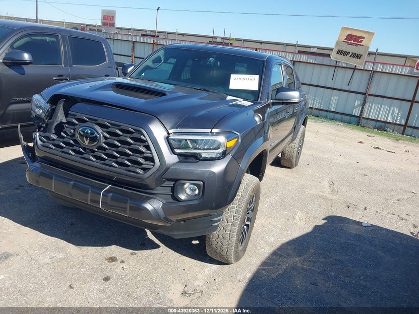 2023 Toyota Tacoma VIN 3TMCZ5AN7PM608924 IAAI salvage auction — Front End, Salvage (Texas), sold $9,500 on 2026-02-04 (photo 2)