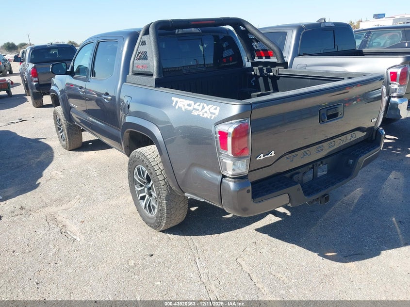 2023 Toyota Tacoma VIN 3TMCZ5AN7PM608924 IAAI salvage auction — Front End, Salvage (Texas), sold $9,500 on 2026-02-04 (photo 3)