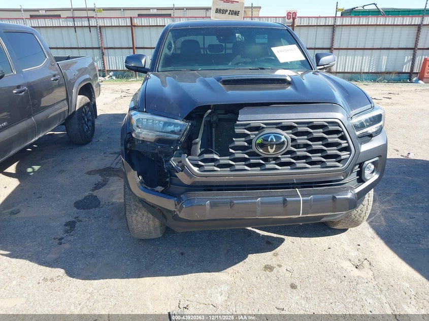 2023 Toyota Tacoma VIN 3TMCZ5AN7PM608924 IAAI salvage auction — Front End, Salvage (Texas), sold $9,500 on 2026-02-04 (photo 6)
